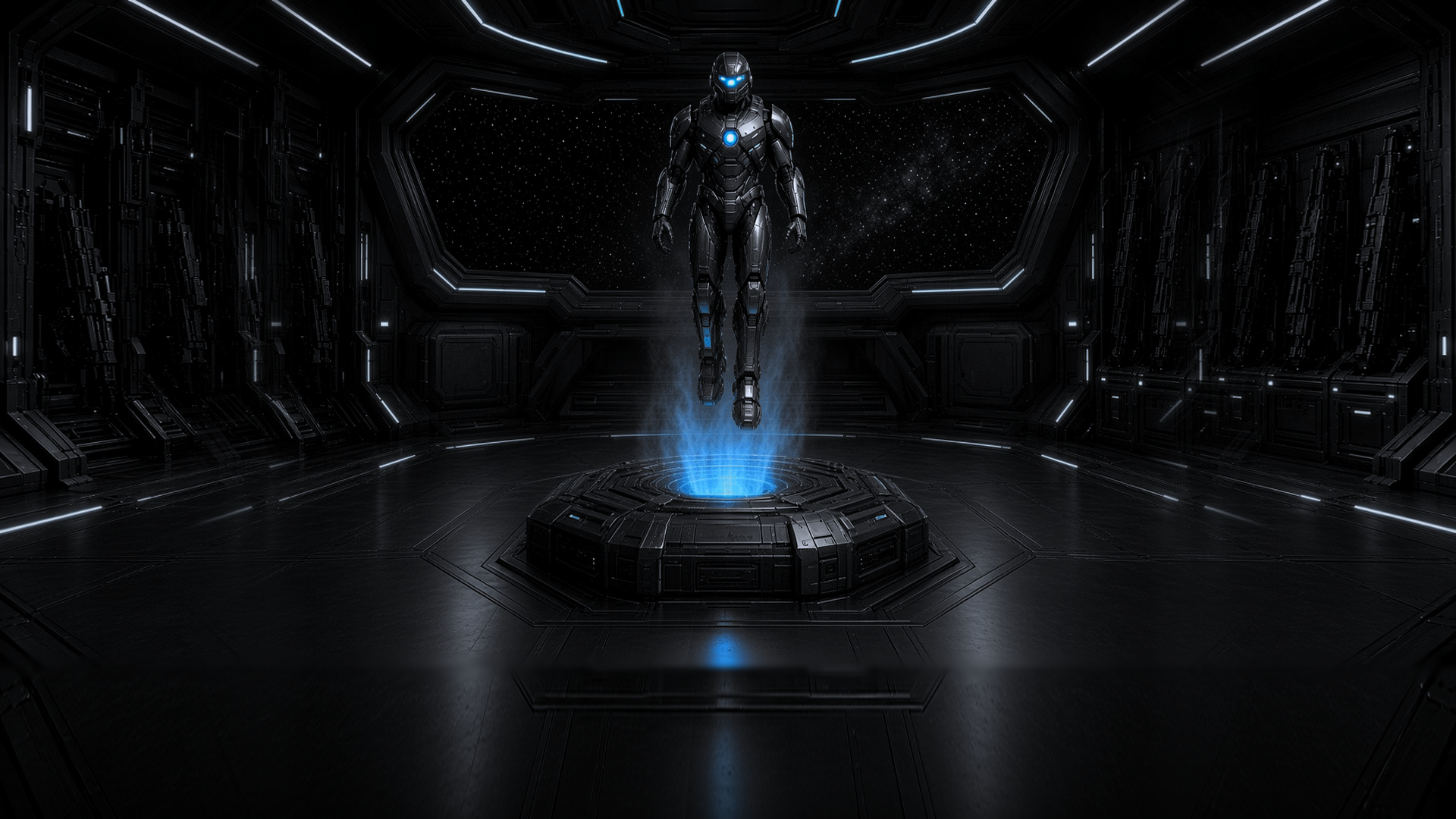 4D Soldier Armory Spaceship Hangar